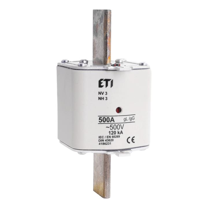 Fusible à couteaux taille 3 gG 500A