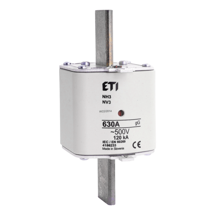 Fusible à couteaux taille 3 gG 630A