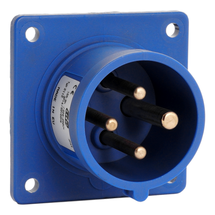 IDE CEE 16A 4p 230VAC IP44 socle de racc. enc. droit