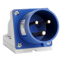 IDE  CEE 32A 2p+T 250V IP44 socle de conn. apparent