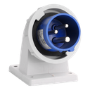 IDE  CEE 16A 2p+A 250V IP67 stekker