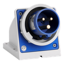 IDE CEE 16A 2p+T 230VAC IP67 socle de racc. apparent