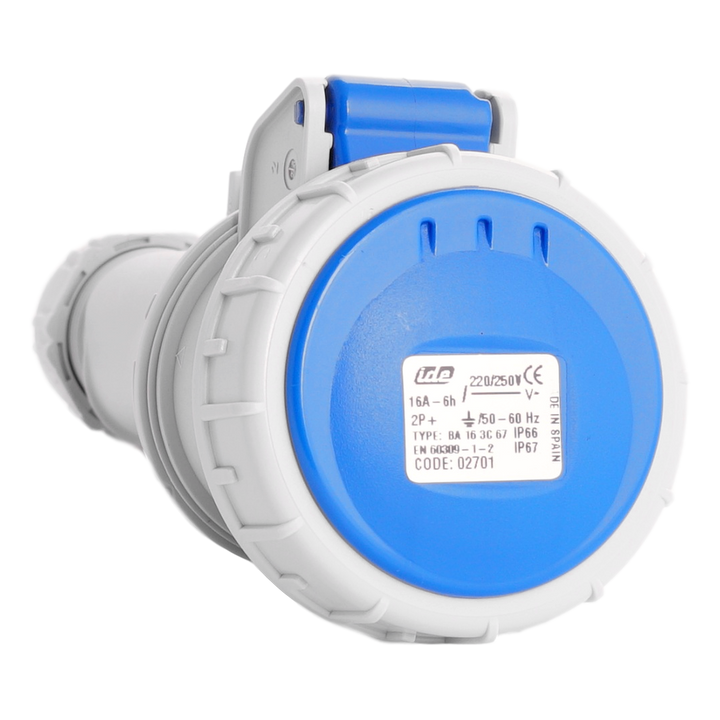 IDE CEE 16A 3p 230VAC IP67 prise mobile