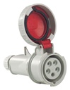 IDE IP67  Kopplungsbuchse Mobil 63A 2P+Erde 250VAC