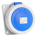 IDE  CEE  32A 2p+A 250V IP67 stopcontact paneelmont.
