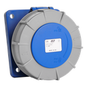 IDE CEE 63A 2P+T 230VAC IP67 prise encastrée inclinée