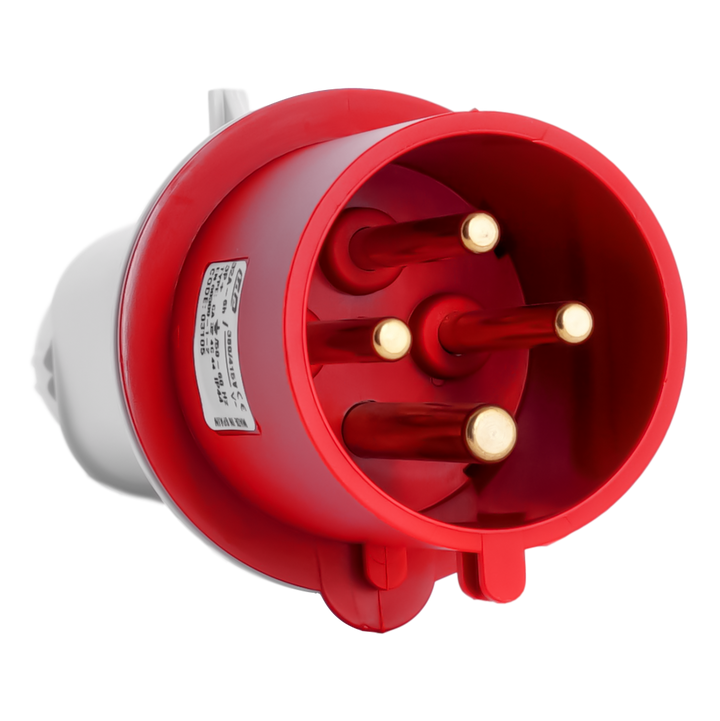 IDE IP44 Industriestecker Mobil 3p+Erde 32A 415VAC