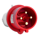 IDE IP44 Industriestecker Mobil 3p+Erde 32A 415VAC