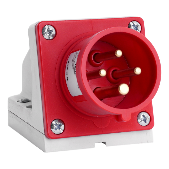 IDE  CEE 16A 3p+A 415V IP44 stekker