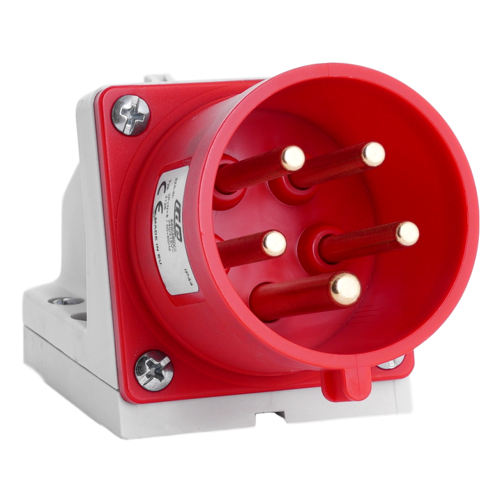 IDE CEE 32A 3p+N+T 400VAC IP44 socle mural mâle