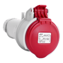 IDE CEE 16A 4p 400VAC IP44 koppelstekker