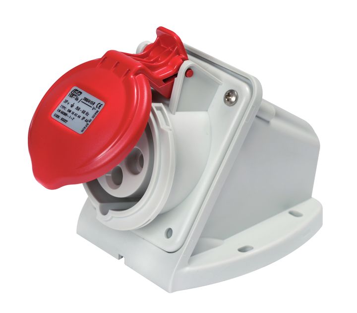 IDE CEE 16A 5p 400VAC IP44 prise murale