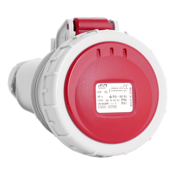 IDE IP67 Kopplungsbuchse Mobil 3p+Erde 16A 415VAC
