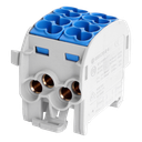 Klemme für die Ableitung. HLAK25 C 1p 4x25, 4x16mm² Cu N blau