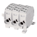 Klemme für die Ableitung. HLAK25 C 3p 2x25, 2x16mm² Cu+Al 3L