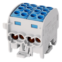 Aftakklem HLAK35 C 1p 4x35, 4x25mm² Cu L blauw