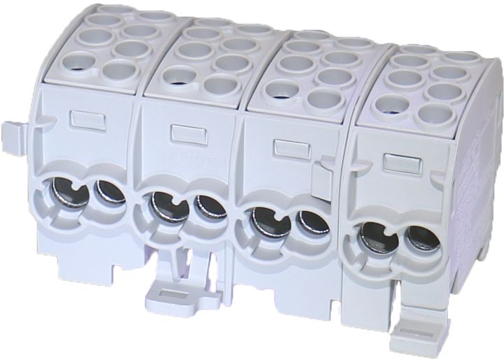 Bornier de dériv. HLAK35 C 4p 2x35, 2x25mm² Cu+Al 4L