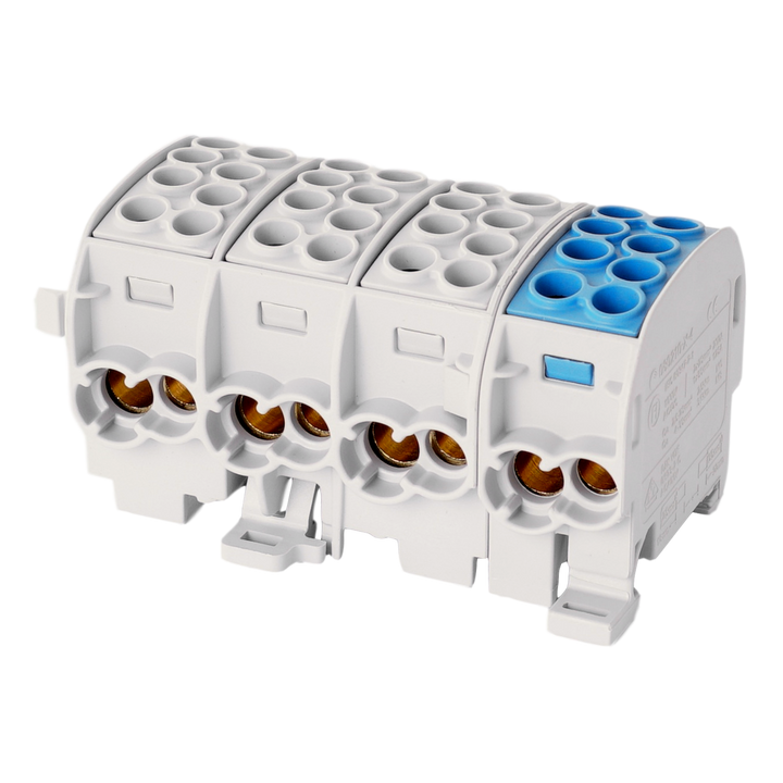 Aftakklem HLAK35 C 4p 2x35, 2x25mm² Cu 3LN