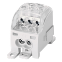 Borne de distr. PDB210 1p 35, 2x25, 3x16mm²  Cu+Al grise