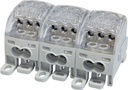 Bornier de distr. PDB210 3p 35, 2x25, 3x16mm² Cu+Al gris