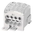 Borne de distr. PDB270 1p 95, 2x35, 8x25mm² Cu+Al grise