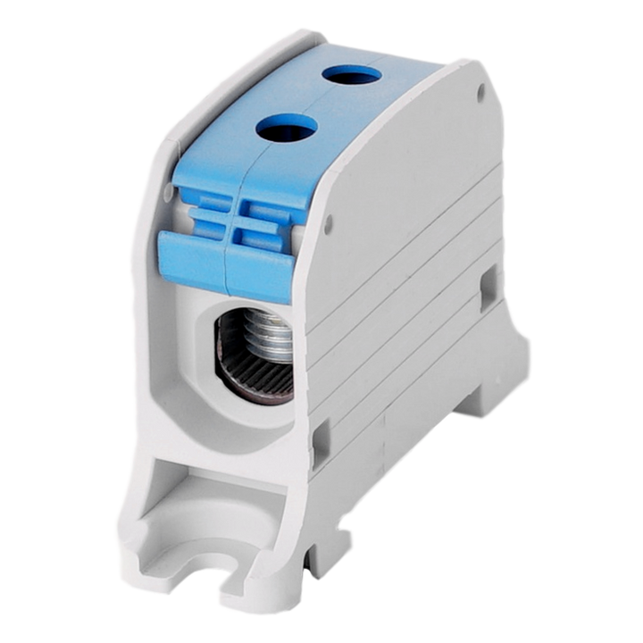 Borne de racc. RKA 1p 50mm² Cu+Al bleue