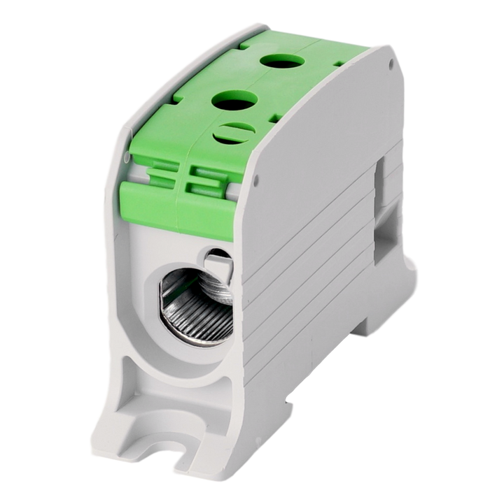 Borne de racc. RKA 1p 95mm² Cu+Al verte