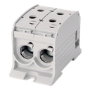 Bornier de racc. RKA 1p double 95mm² Cu+Al gris