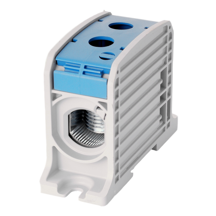 Aansluitklem RKA 1p 185mm² Cu+Al blauw