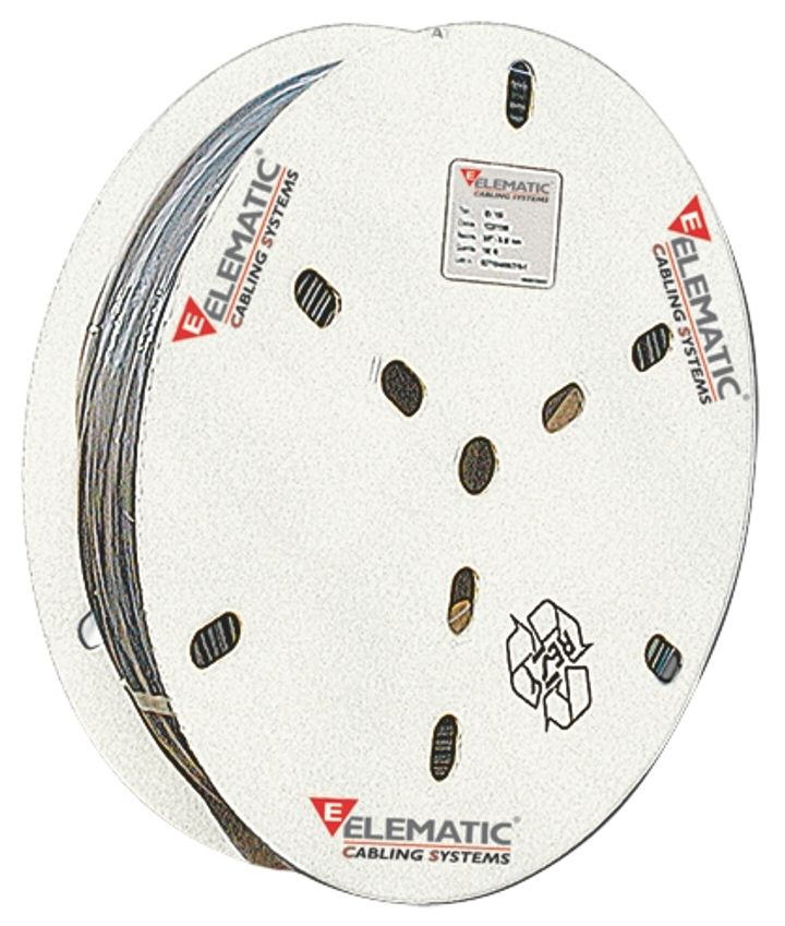 Bobine 200m gaine thermo ET100 noire - Ratio 2:1 1,6mm