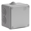 Boîte de dérivation IP55  entrées univers.   100x100x80 1/4T