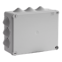 Boîte de dérivation IP55  entrées univers. 220x170x80 1/4T