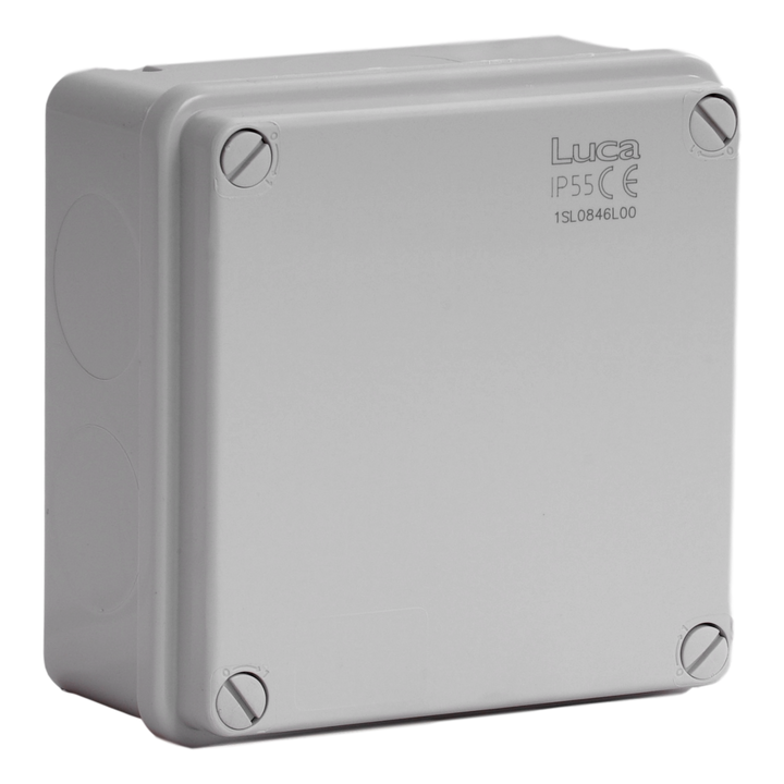 Aftakdoos IP55 100x100x50 1/4T