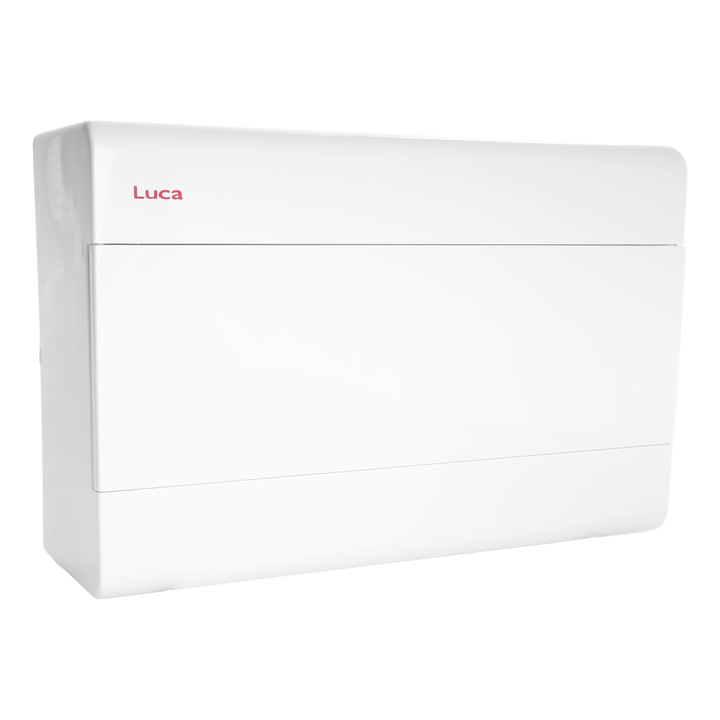 Coffret apparent IP40 12 mod. (1x12) blanc PO+bornier