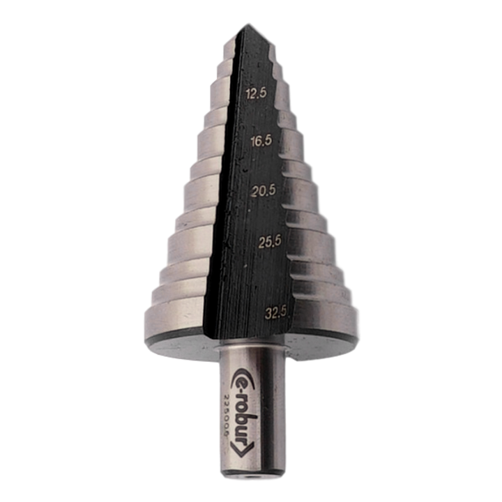 Stufenbohrer Metrisch 12 bis 32 (12,7 bis 32,5 mm)
