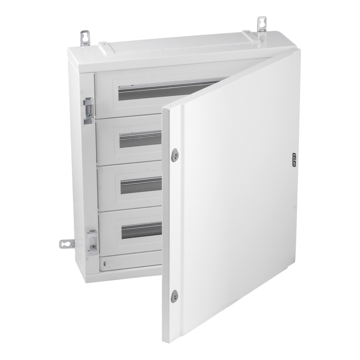 Metalen kast IP40 96 mod. (150mm) Volle deur + KITTT