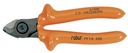 Coupe câbles cuivre capacité diam 10mm, isolé 1000V