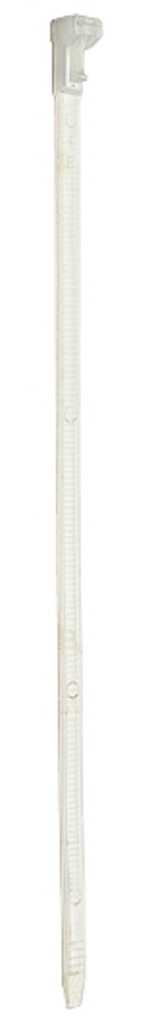 Collier réutilisable blanc 200 x 7,5