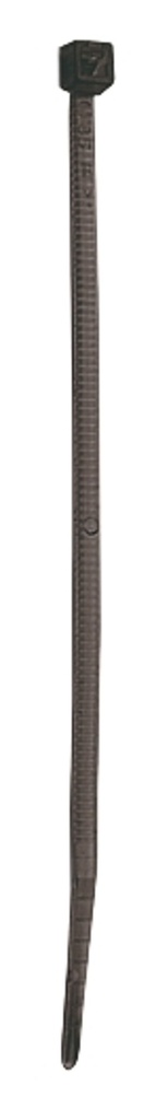 Kabelband zwart UV-bestendig 200 x 4,8