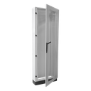 ATL+ metalen vloerkast IP55 211cm transpar. deur