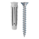 Dübel PA6 T6 6mmX30mm / VA Elematic