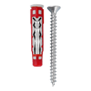 BLUEFIX VA plug 6 x 35mm + PZ screw