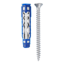 Plug BLUEFIX VA 8 x 50mm + schroef PZ