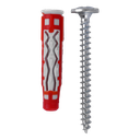 Cheville BLUEFIX KS 6 x 35mm + vis PZ