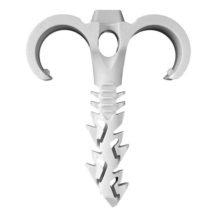 Dubbele buisklem (S-CLIP) 16-20mm - 100 st. Blik