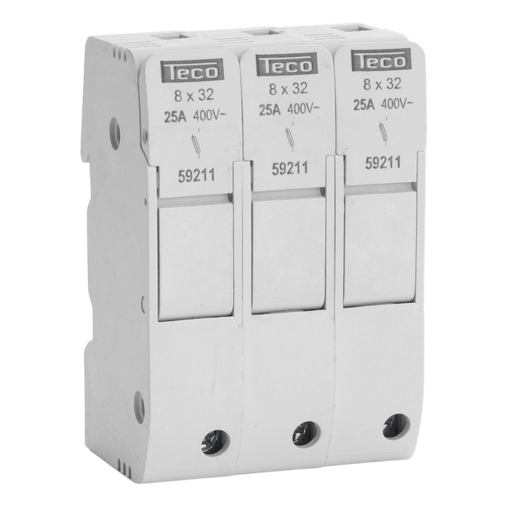 Zekeringsscheider indus Teco 3-Polig+N  14x51