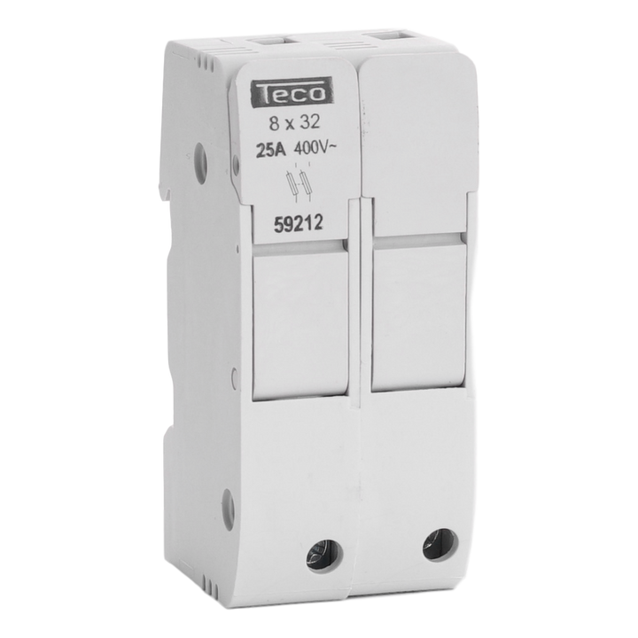 Zekeringsscheider kompakt Teco 2-Polig  8x31