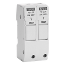Sectionneur fusible compact Teco 2-Pôles  10x38