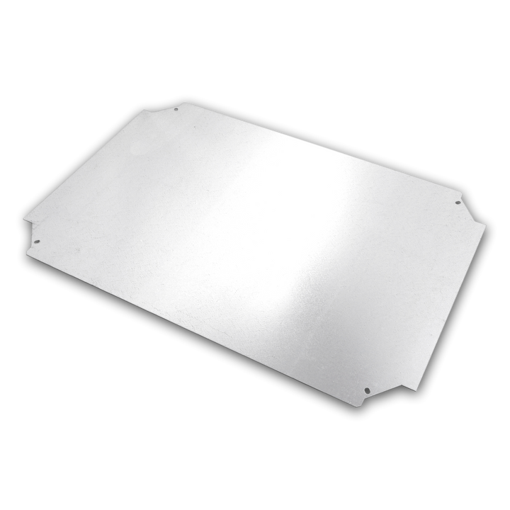 Metalen montageplaat voor doos   570x380