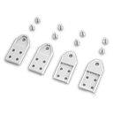 Bevestigingsvoeten (set)